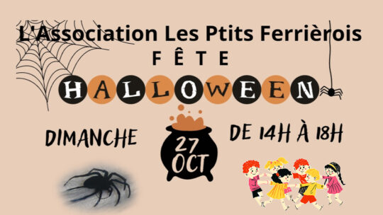 27 octobre 2024 : Les P’tits Ferrièrois fête Halloween